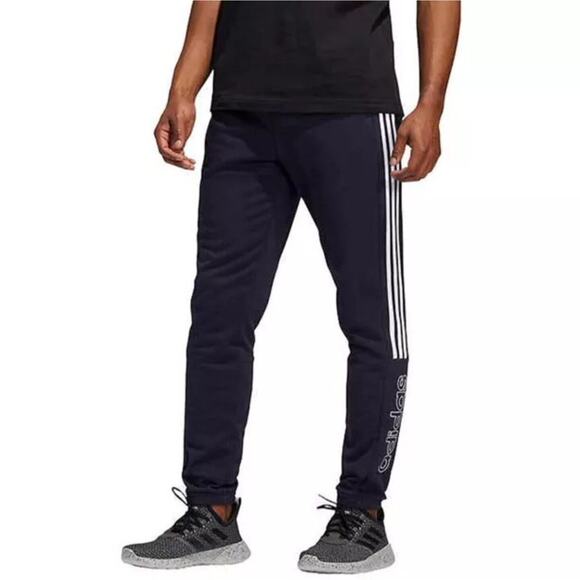 Adidas Men's 3-Strip Logo Jogger Athletic Pants GE0792 Size 2XL - Picture 3 of 9